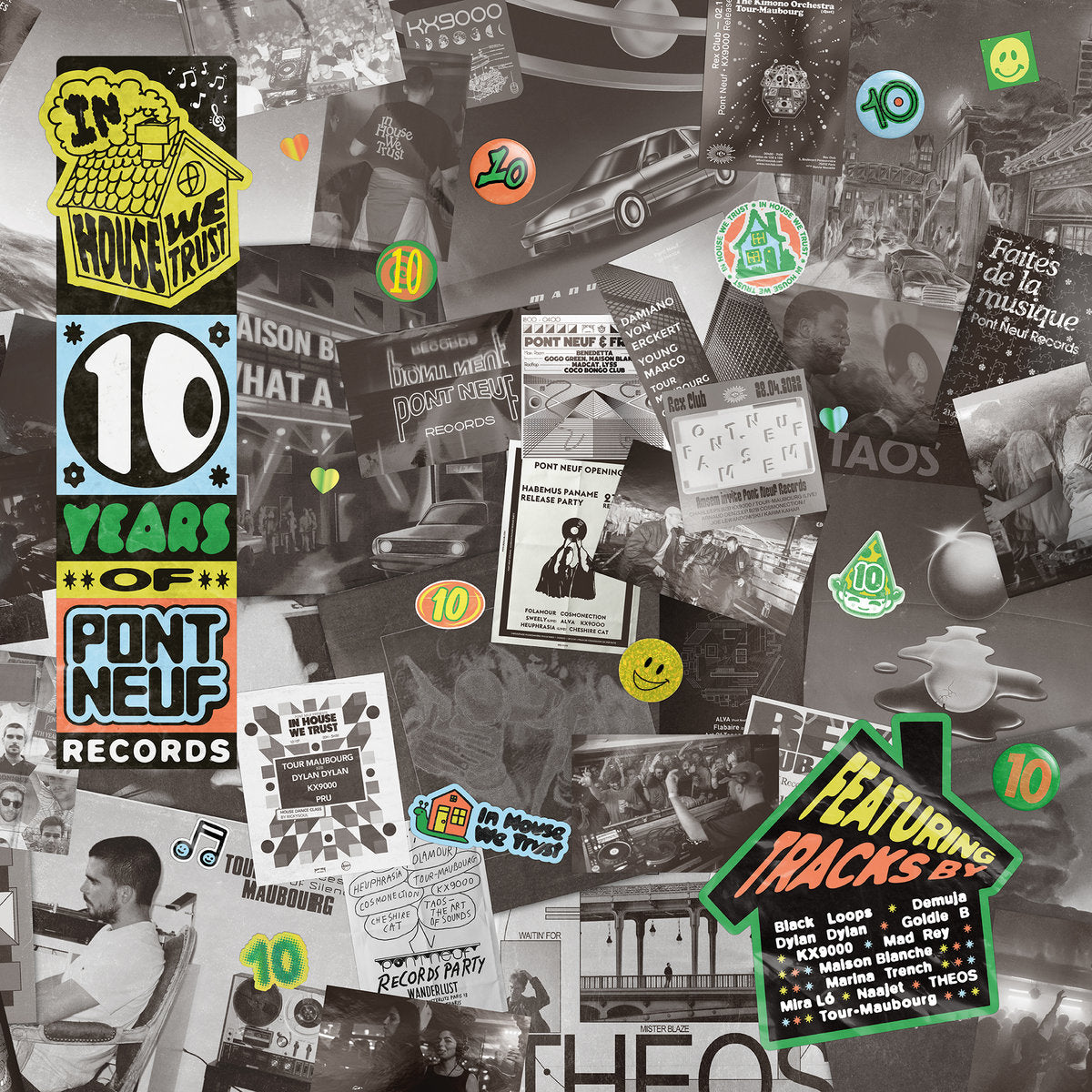 Various Artists - Pont Neuf 10 Years - In House We Trust (2LP) [Pont Neuf Records]