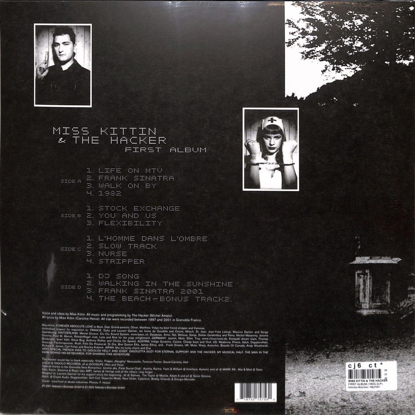 Miss Kittin & The Hacker - First Album 2x12" [Nobodys Bizzness]