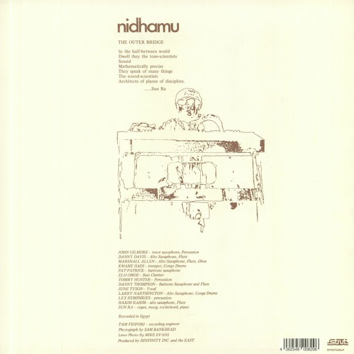Sun Ra & His Astro Intergalactic Infinity Arkestra - Nidhamu [Strut]