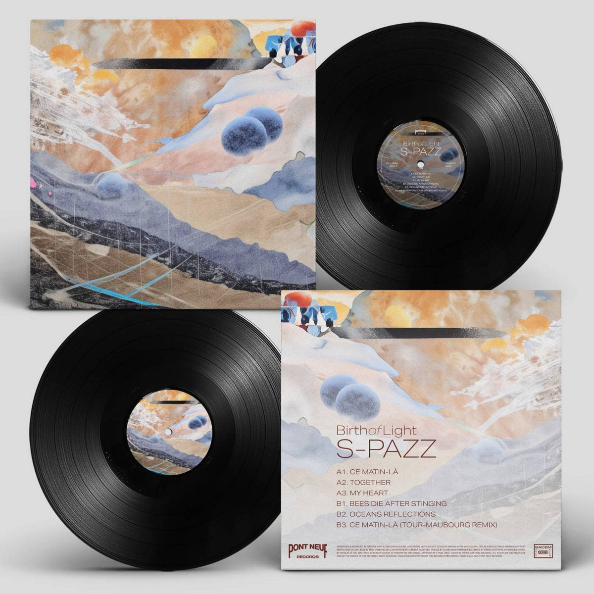 S-Pazz -Birth Of Light EP (incl Tour-Maubourg Remix) [Pont Neuf Records]