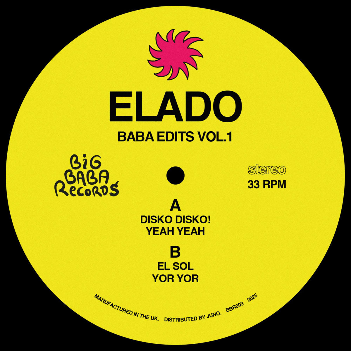 Elado - Baba Edits Vol. 1 [Big Baba]