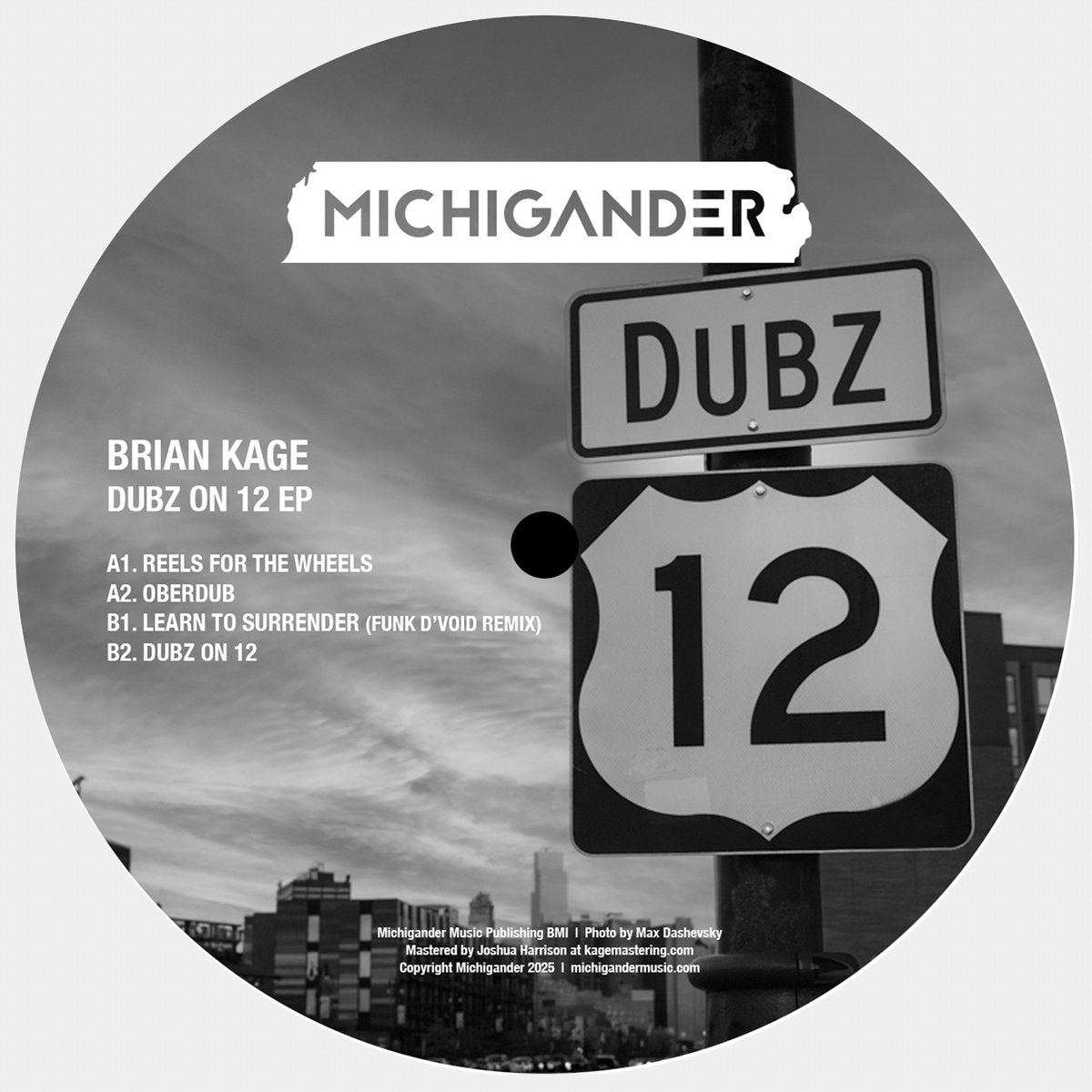 Brian Kage - Dubz On 12 EP (feat Funk D'Void mix) [Michigander]
