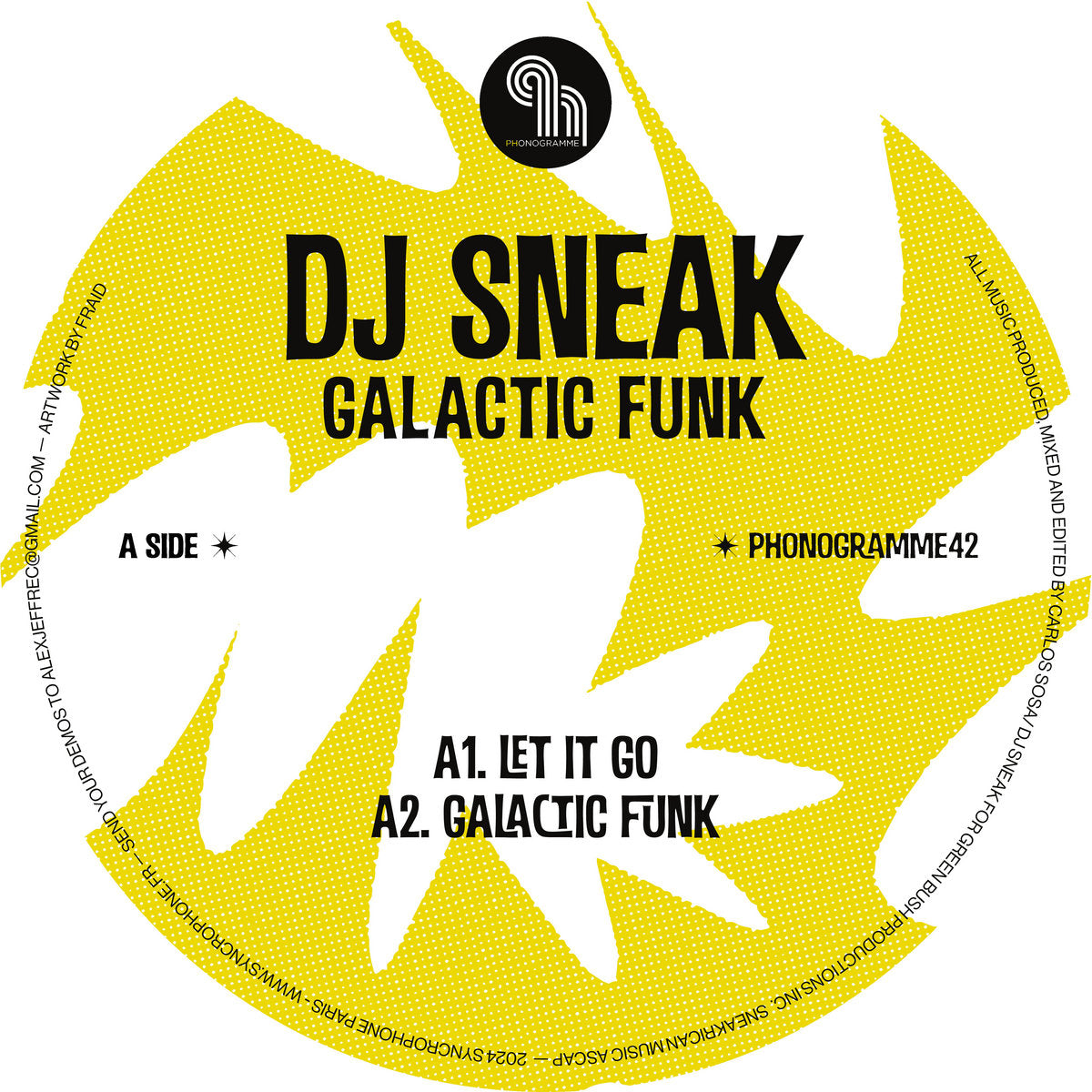 Dj Sneak -Galactic Funk EP [Phonogramme]