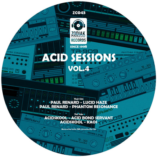 Paul Renard & ACIDSKOOL - Acid Sessions Vol. 4 [Zodiak Commune Records]