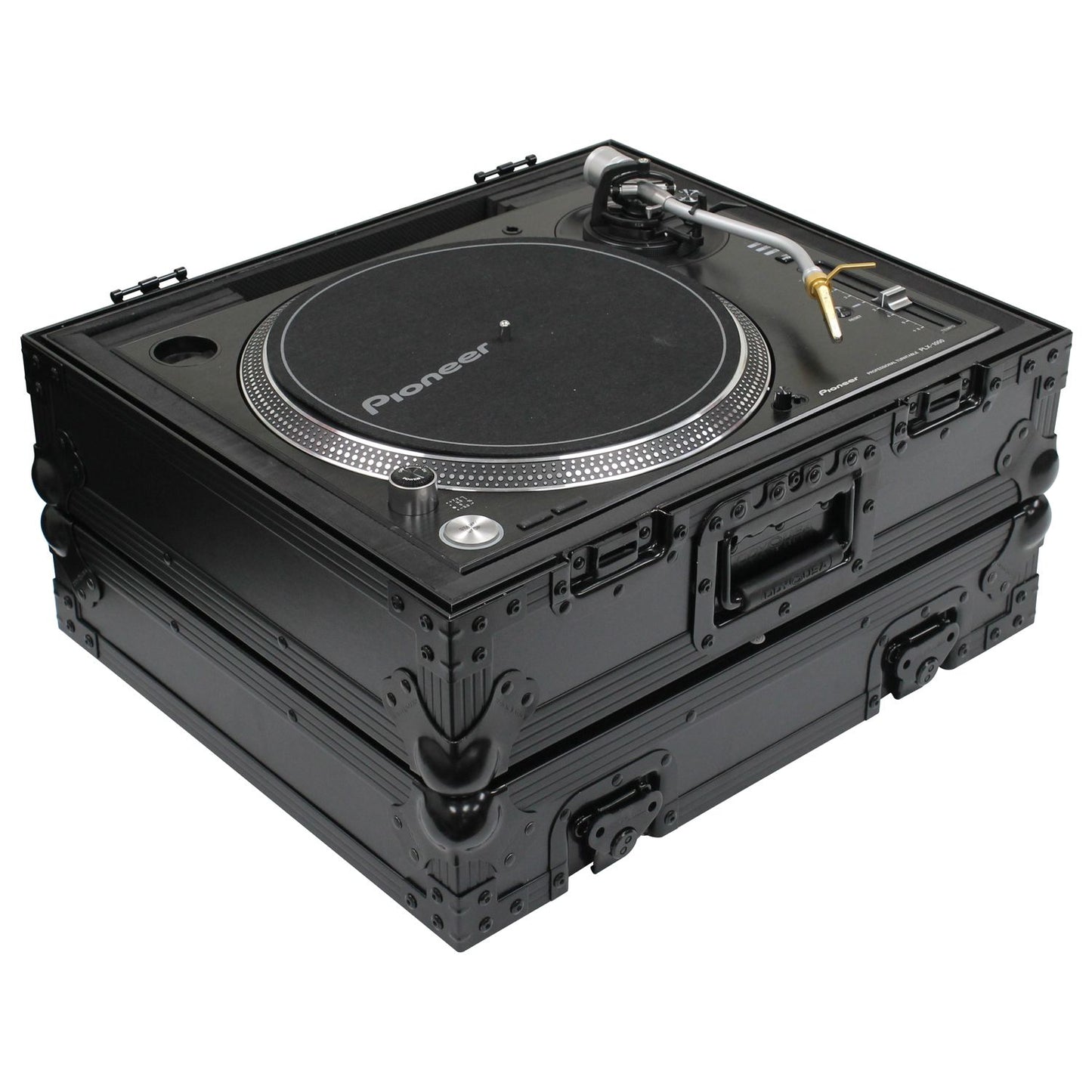 Flight case Odyssey universal negro para tornamesa