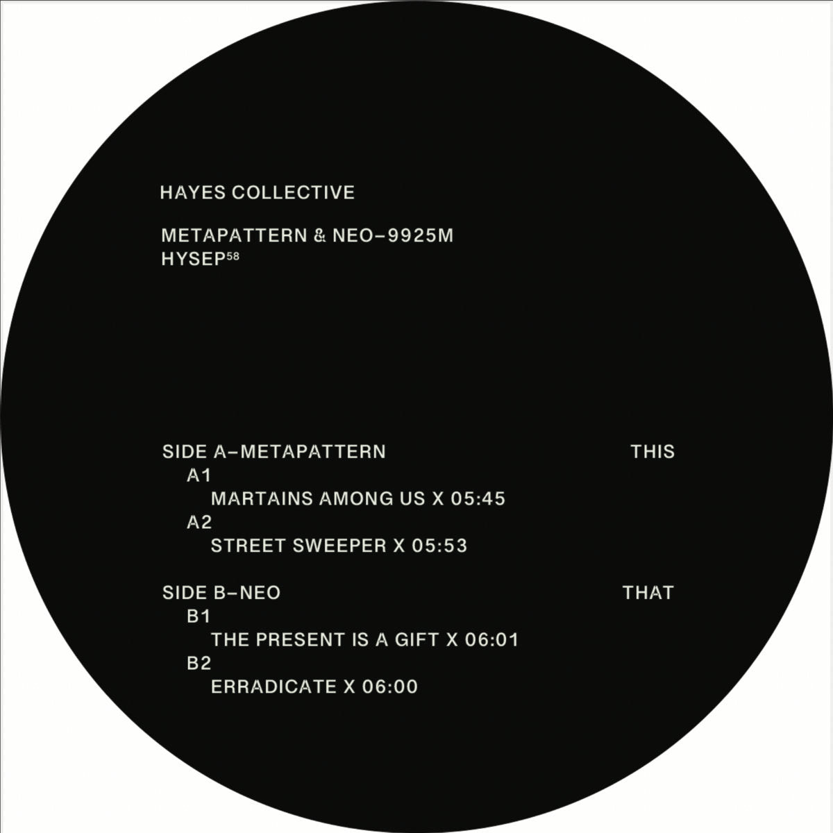 Metapattern & Neo - 9925M [Hayes]