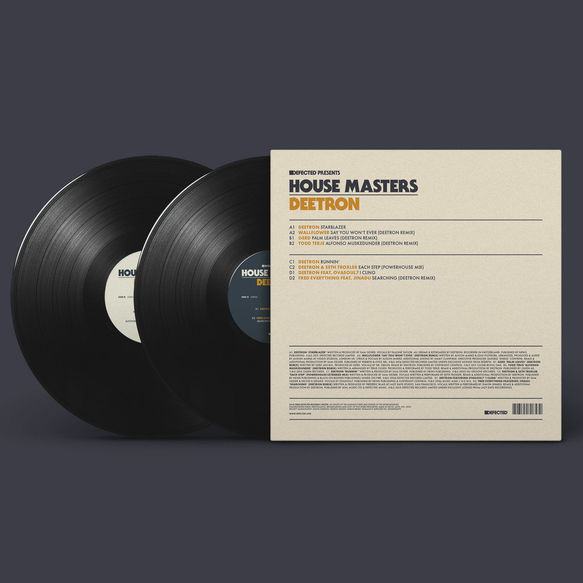 Defected presents House Masters: Deetron (2LP) Defected]