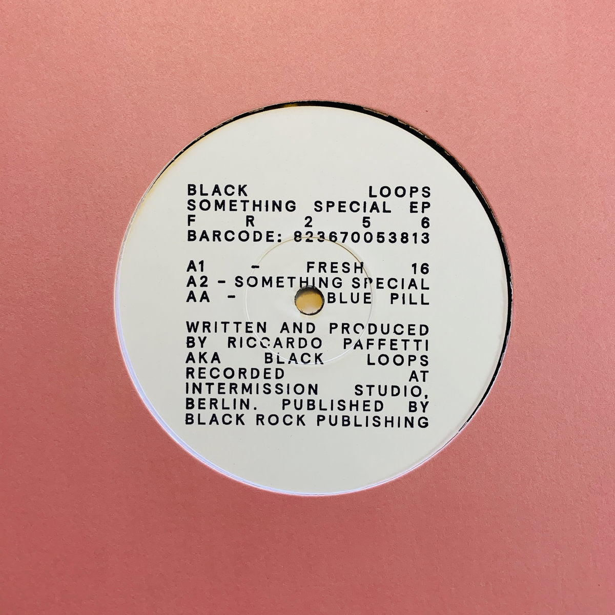 Black Loops - Something Special EP [Freerange Records]