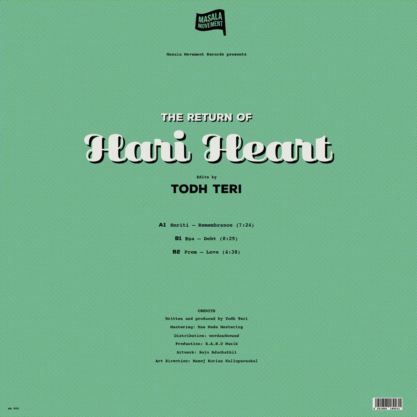 Todh Teri - The Return Of Hari Heart [Masala Movement]