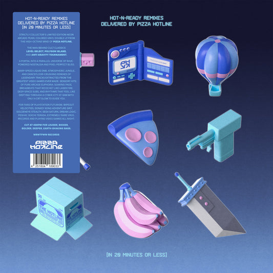 Pizza Hotline - Hot-N-Ready Remixes Delivered by Pizza Hotline (2LP) [WRWTFWW]