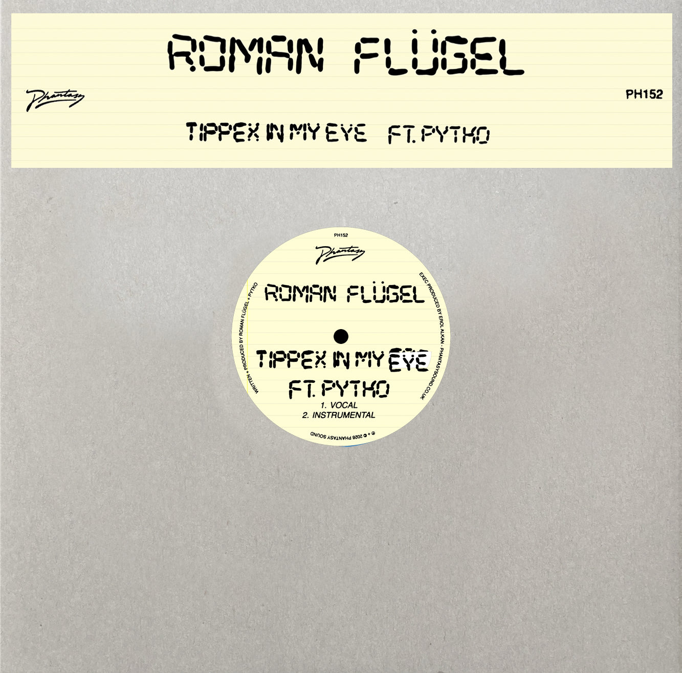 Roman Flügel - Tippex In My Eye feat. Pytko [Phantasy Sound]