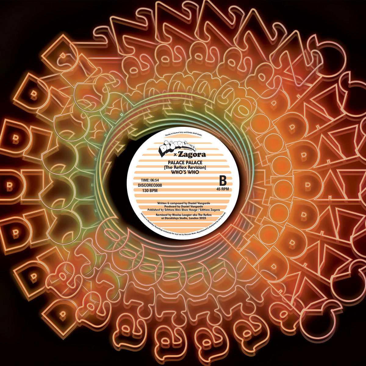 Who's Who / The Reflex - Hypnodance / Palace Palace (The Reflex Revisions) [Discolidays]