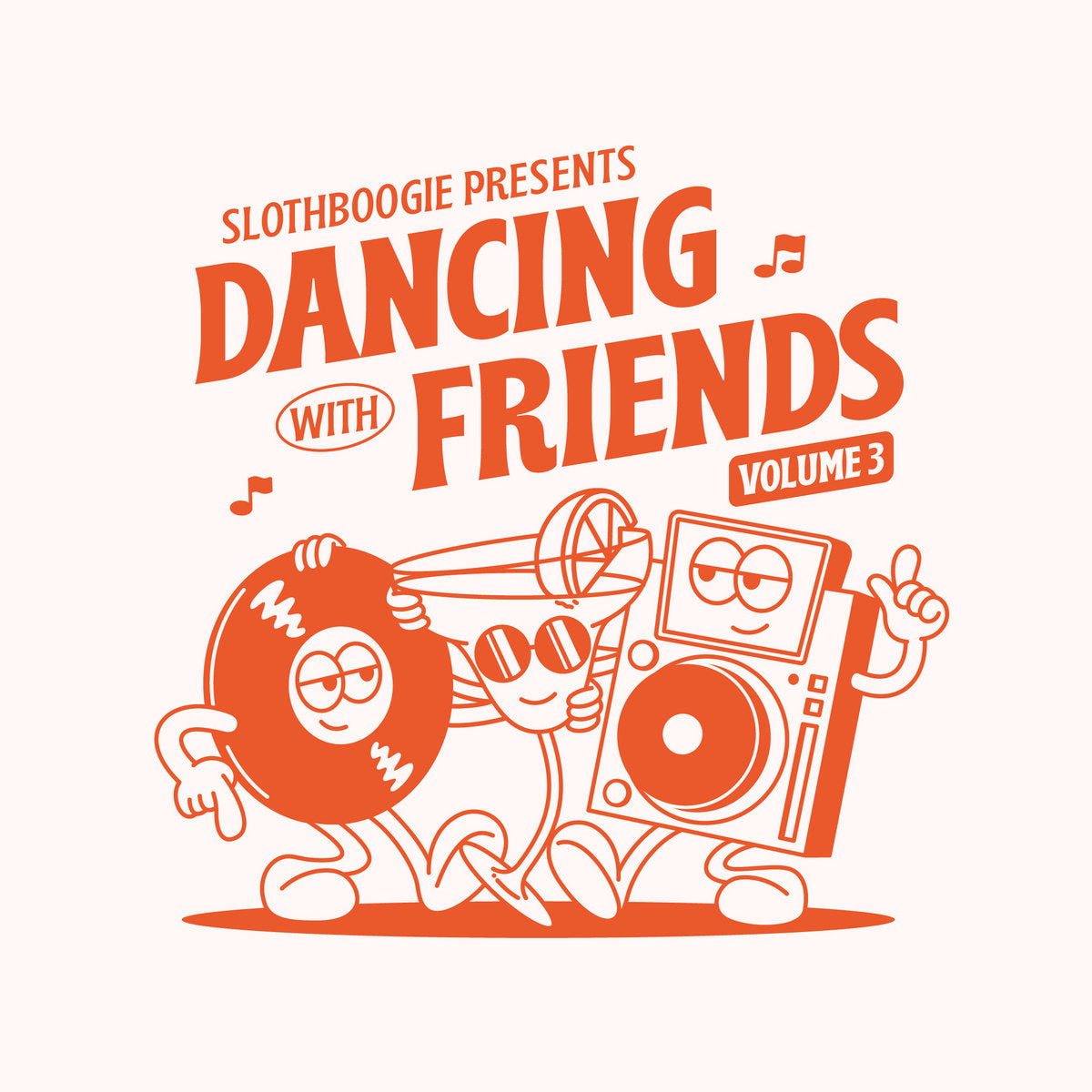 Various Artists - Dancing With Friends Vol.3 (2LP) [Slothboogie]