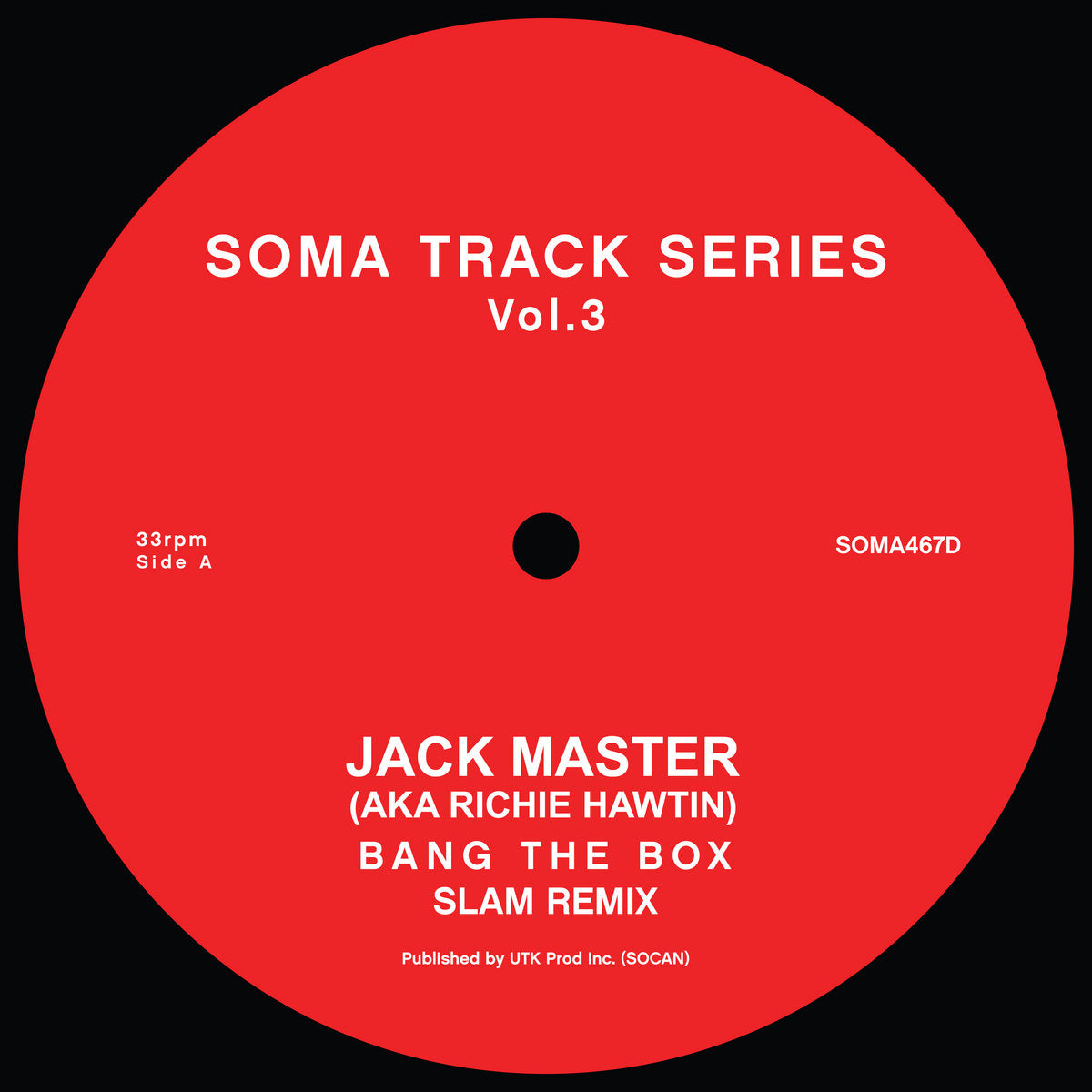 Jack Master / Slam - Soma Track Series Vol. 3 & 4 [Soma]