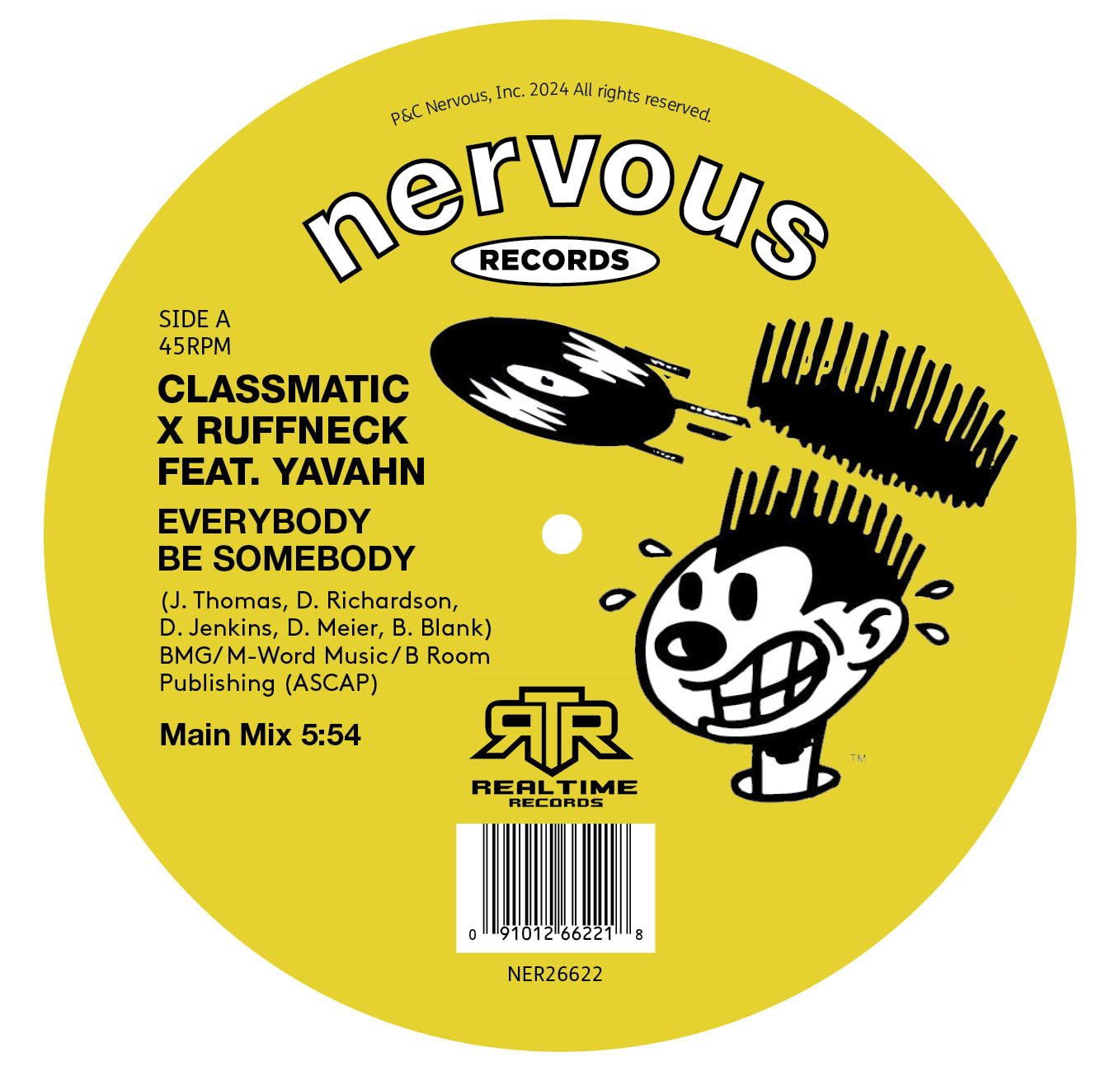 Classmatic x Ruffneck feat. Yavahn - Everybody Be Somebody [Nervous]