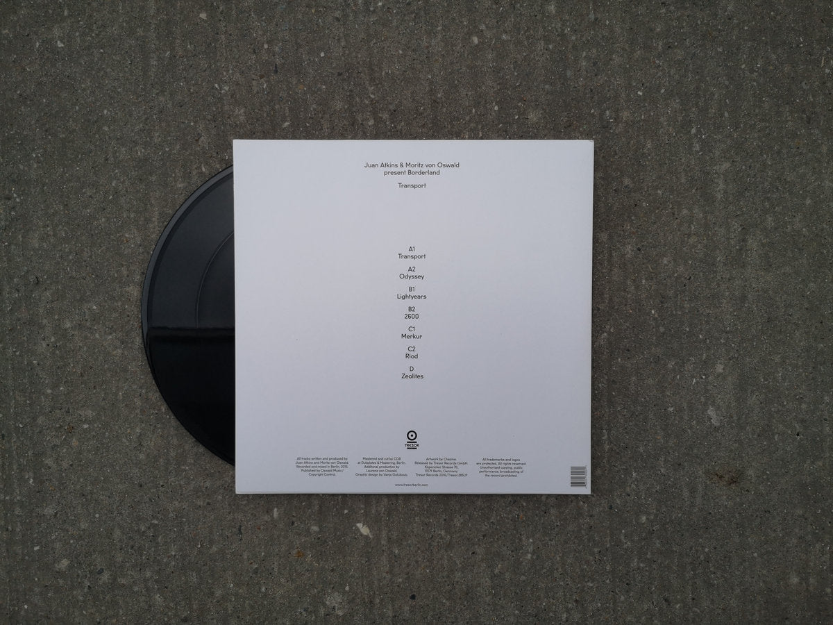 Juan Atkins & Moritz von Oswald present Borderland - Transport (2LP) [Tresor]