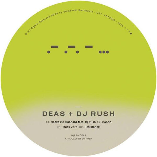 DEAS feat. DJ RUSH - Geeks On Hubbard EP [Arts]