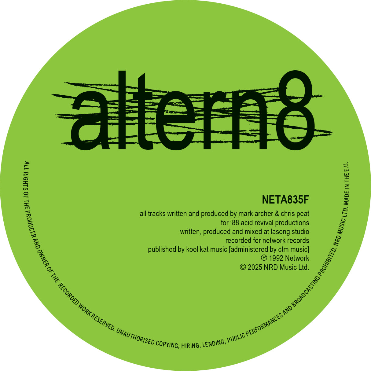 Altern 8 - Frequency 2025 [Network Records]