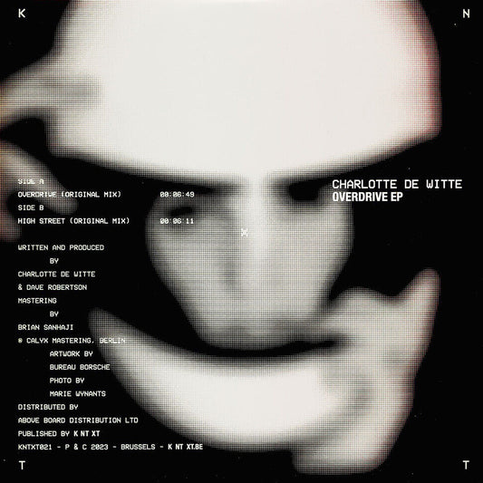 Charlotte De Witte - Overdrive (Vinilo con imagen) [KNTXT]