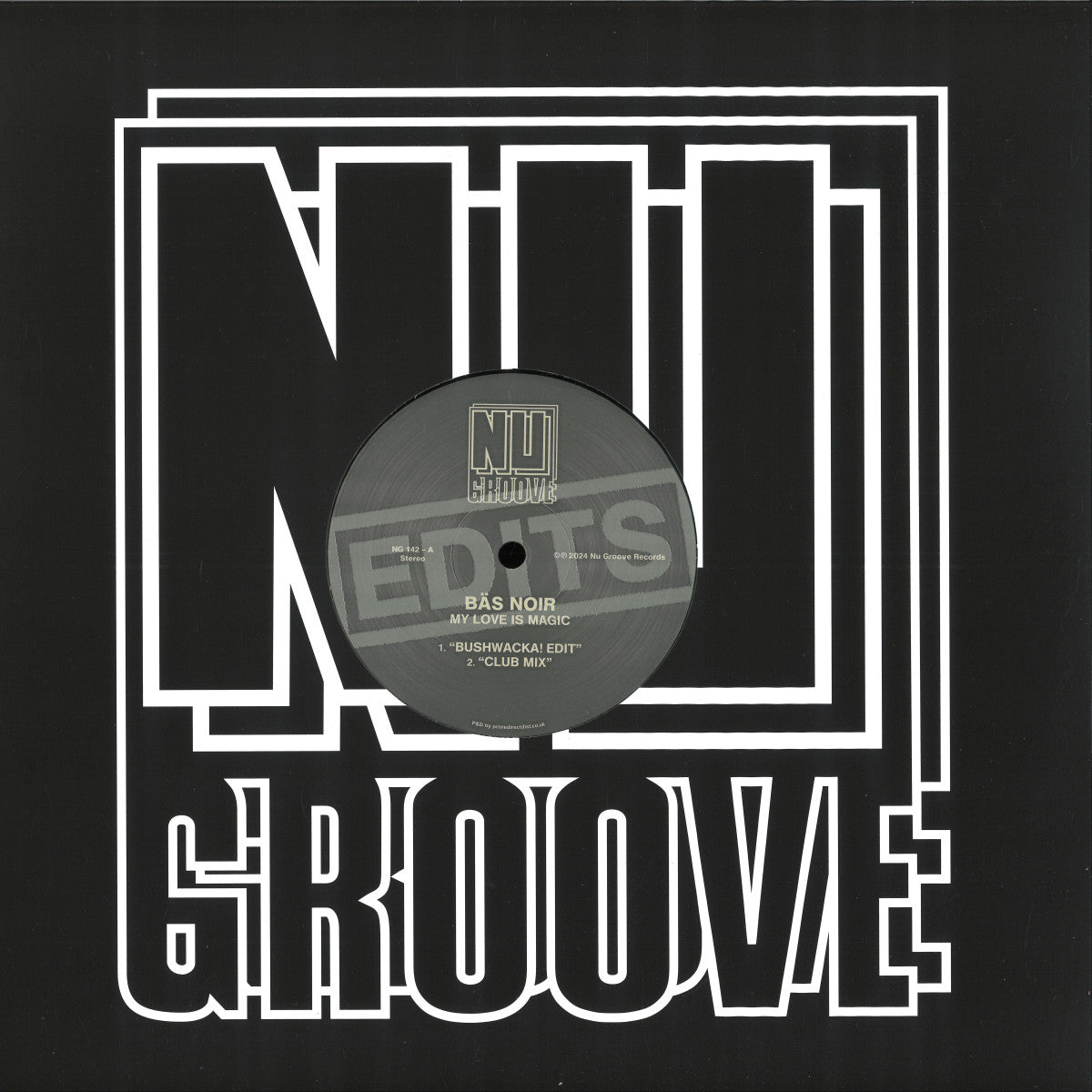 Rhano Burrell presents Bäs Noir - My Love Is Magic (Edits) [Nu Groove]