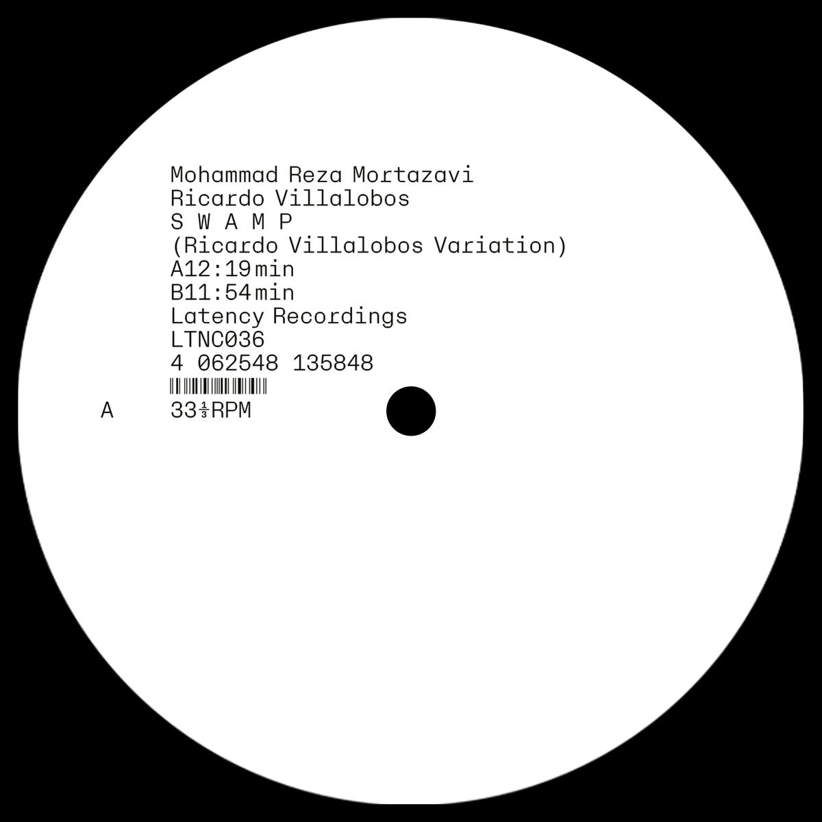 Ricardo Villalobos - Swamp (Ricardo Villalobos Variation) [Latency]