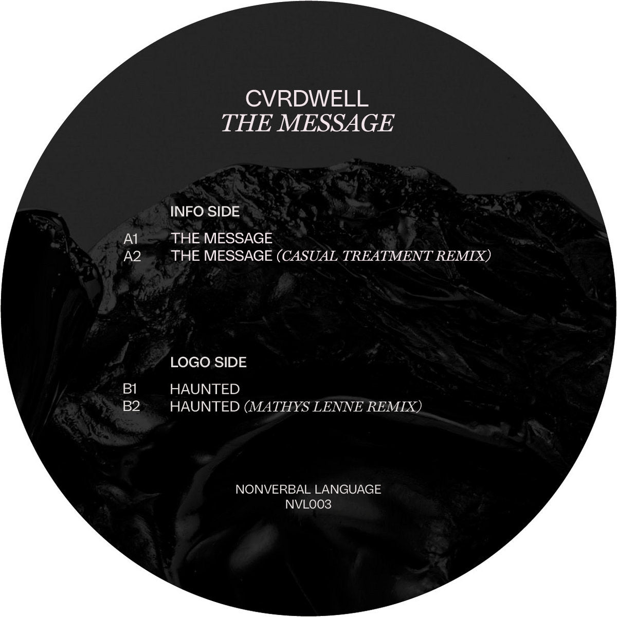 CVRDWELL - The Message EP [Nonverbal Language]