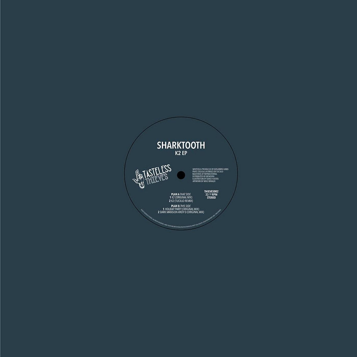 Sharktooth - K2 (Incl. Tuccillo Remix) [Tasteless Thieves]