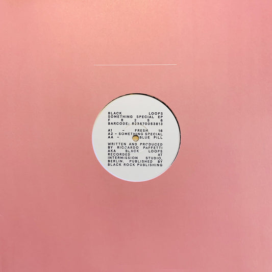 Black Loops - Something Special EP [Freerange Records]