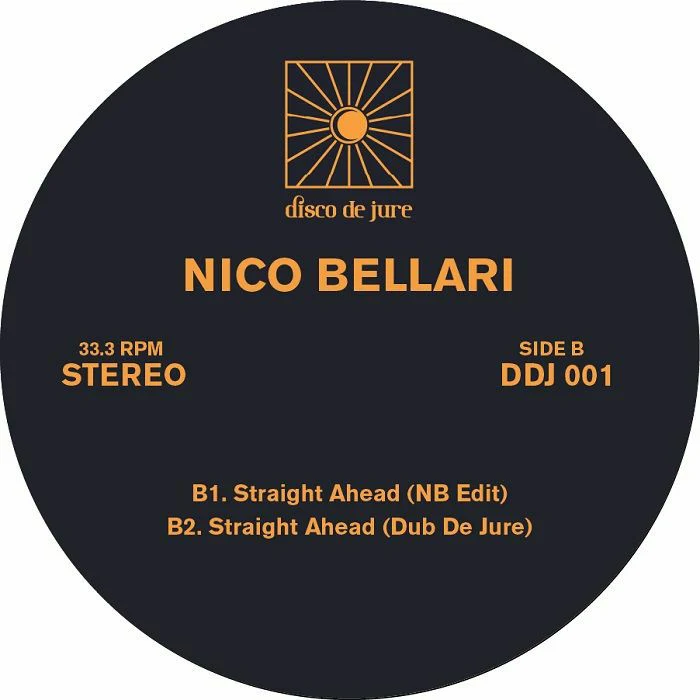 Nico Bellari - Dance Dance Dance [Disco De Jure]