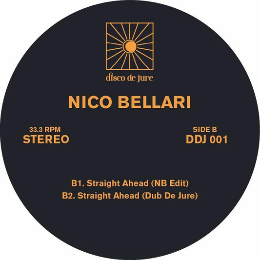 Nico Bellari - Dance Dance Dance [Disco De Jure]