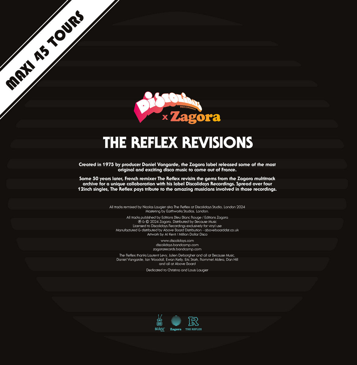 La Compagnie Créole, The Reflex - Le Bal Masqué / La Nuit Des Requins (The Reflex Revisions) [Discolidays]