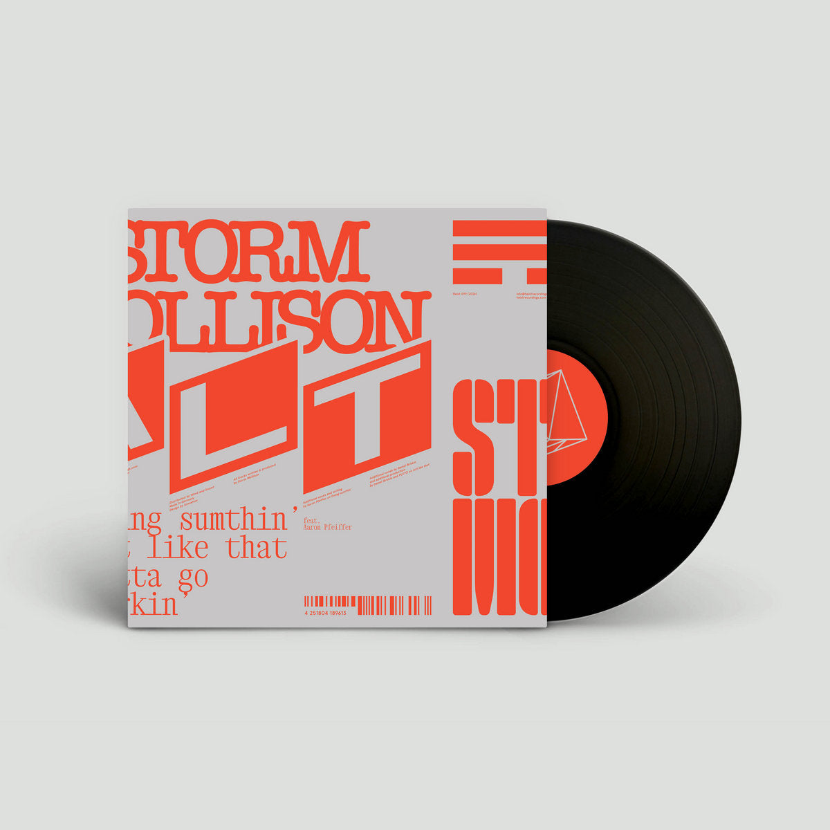 Storm Mollison - A.L.T. EP [Heist Recordings]