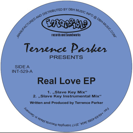Terrence Parker - Real Love [Intangible Records & Soundworks]