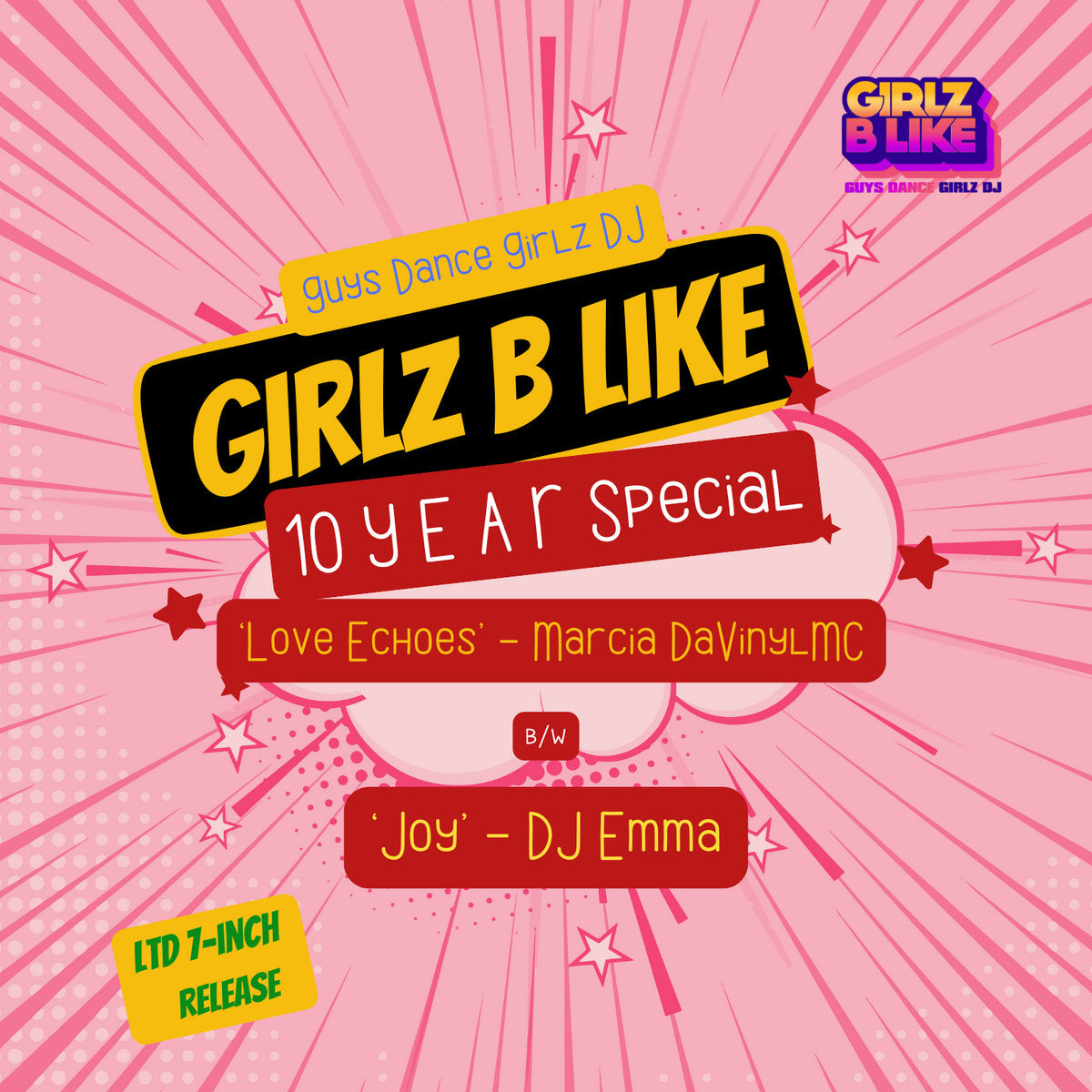 Marcia DaVinylMC / DJ Emma - Love Echoes / Joy [Girlz B Like Recordings]