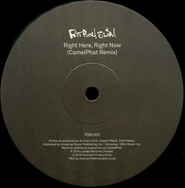 Fatboy Slim - Right Here, Right Now (CamelPhat Remix) [Toolroom]