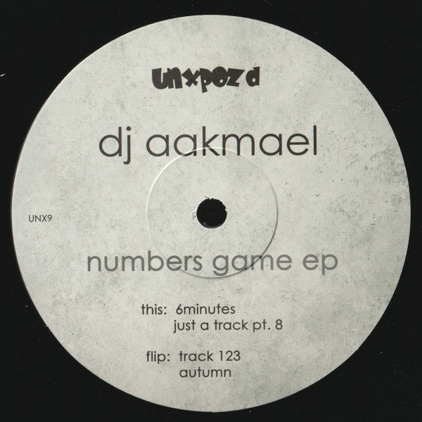 Dj Aakmael - Numbers Game EP [Unxpozd Entertainment]