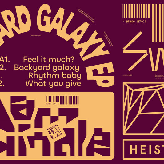 Dam Swindle - Backyard galaxy EP [Heist Recordings]