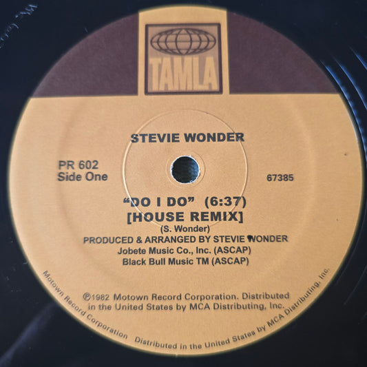 Stevie Wonder - Do I Do / Superstitious (House Remixes) [Tamla]