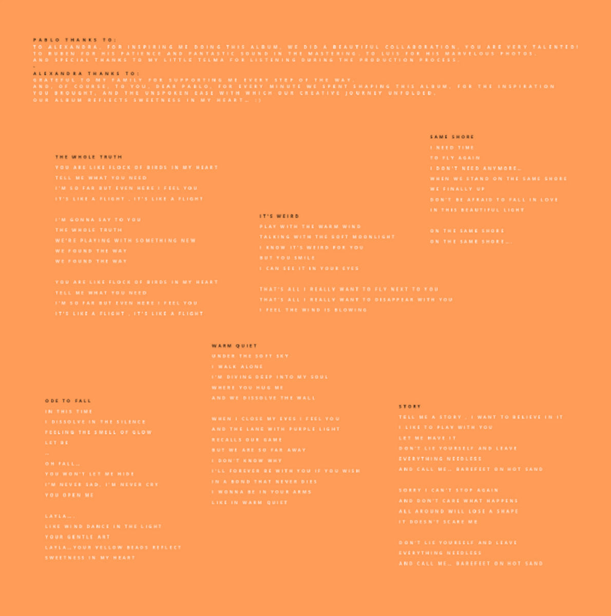 Pablo Bolivar & Alexandra Savvidi - Other Stories [Seven Villas Music]