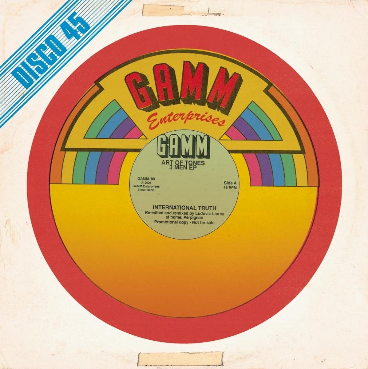 Art Of Tones - 3 Men EP [G.A.M.N]