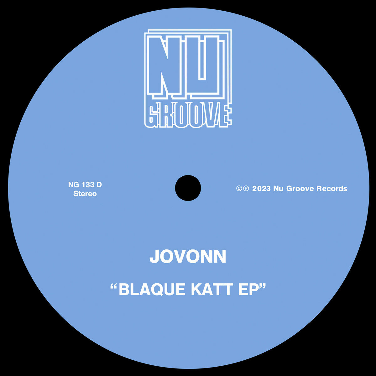 Jovonn - Blaque Katt EP [Nu Groove Records]