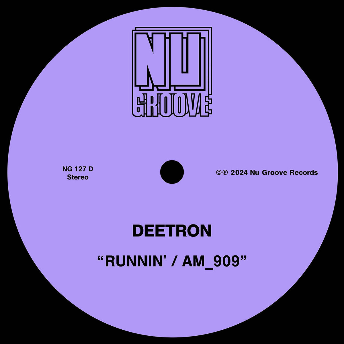 Deetron - Runnin' / AM_909 [Nu Groove Records]