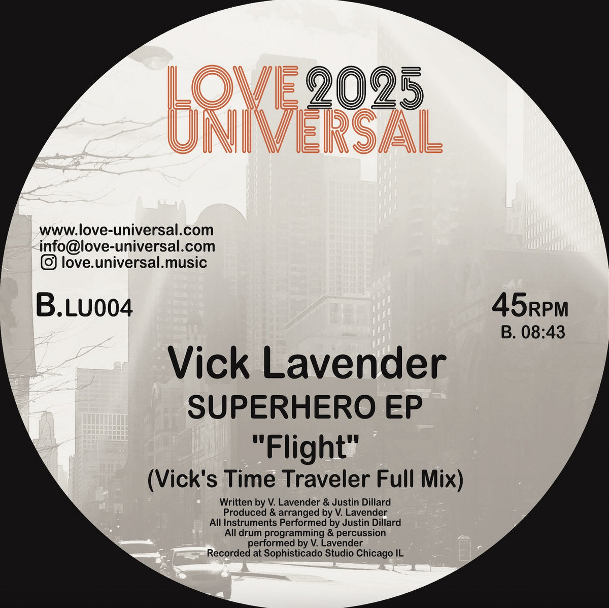 Vick Lavender - SuperHero (2LP) [Love Universal]