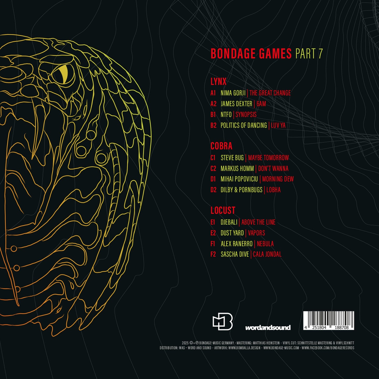 Various Artists - Bondage Games Part 7 (3LP) [Bondage]