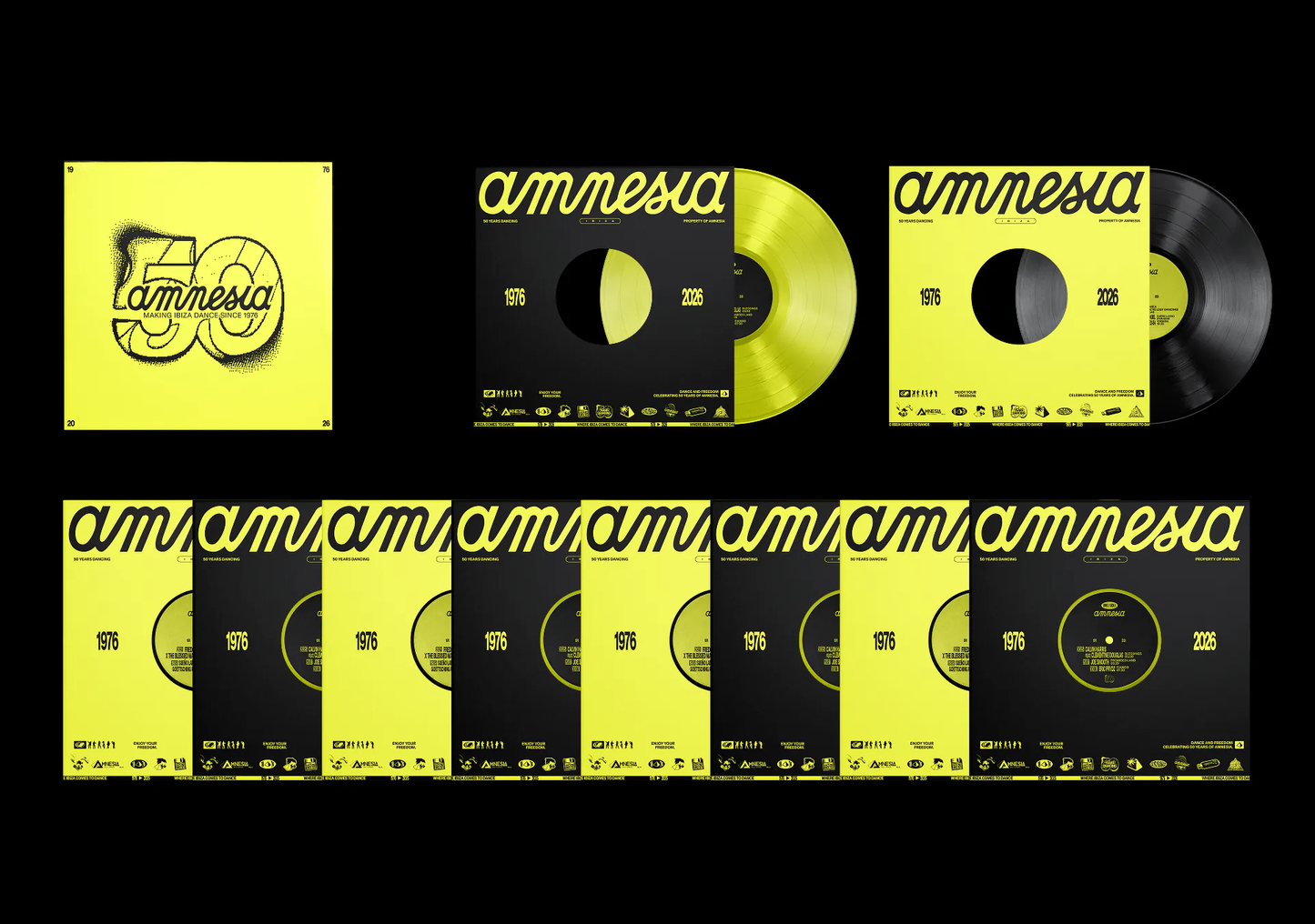 Various Artists - Amnesia 50 Years (10LP Boxset) [541]