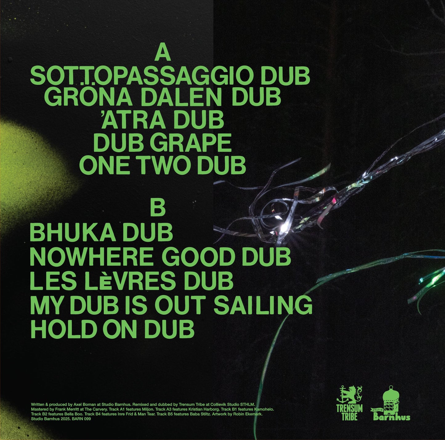 Axel Boman, Trensum Tribe - LUZ / Quest for fire - IN DUB! [Studio Barnhus]