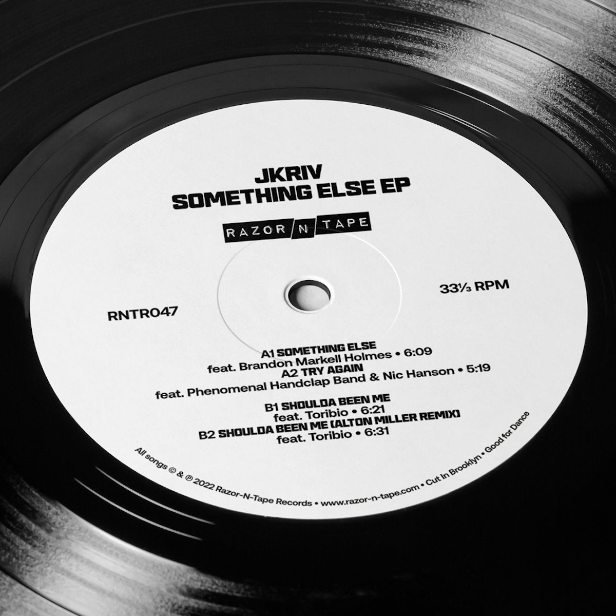 JKriv - Something Else EP (feat Alton Miller Mix) [Razor-N-Tape Reserve]