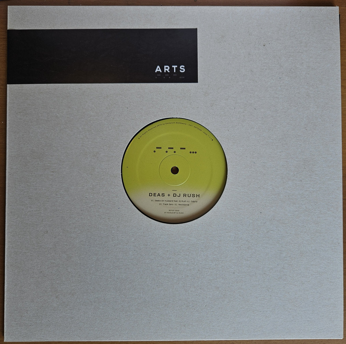 DEAS feat. DJ RUSH - Geeks On Hubbard EP [Arts]