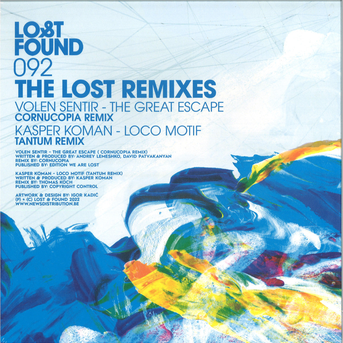 Volen Sentir & Kasper Koman - The Lost Remixes EP [Lost & Found]