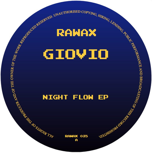 Giovio - Night Flow EP [Rawax]